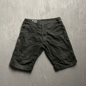 Kuhl Shorts Mens 34 Black Modern Hiking Outdoor Cargo Gorpcore